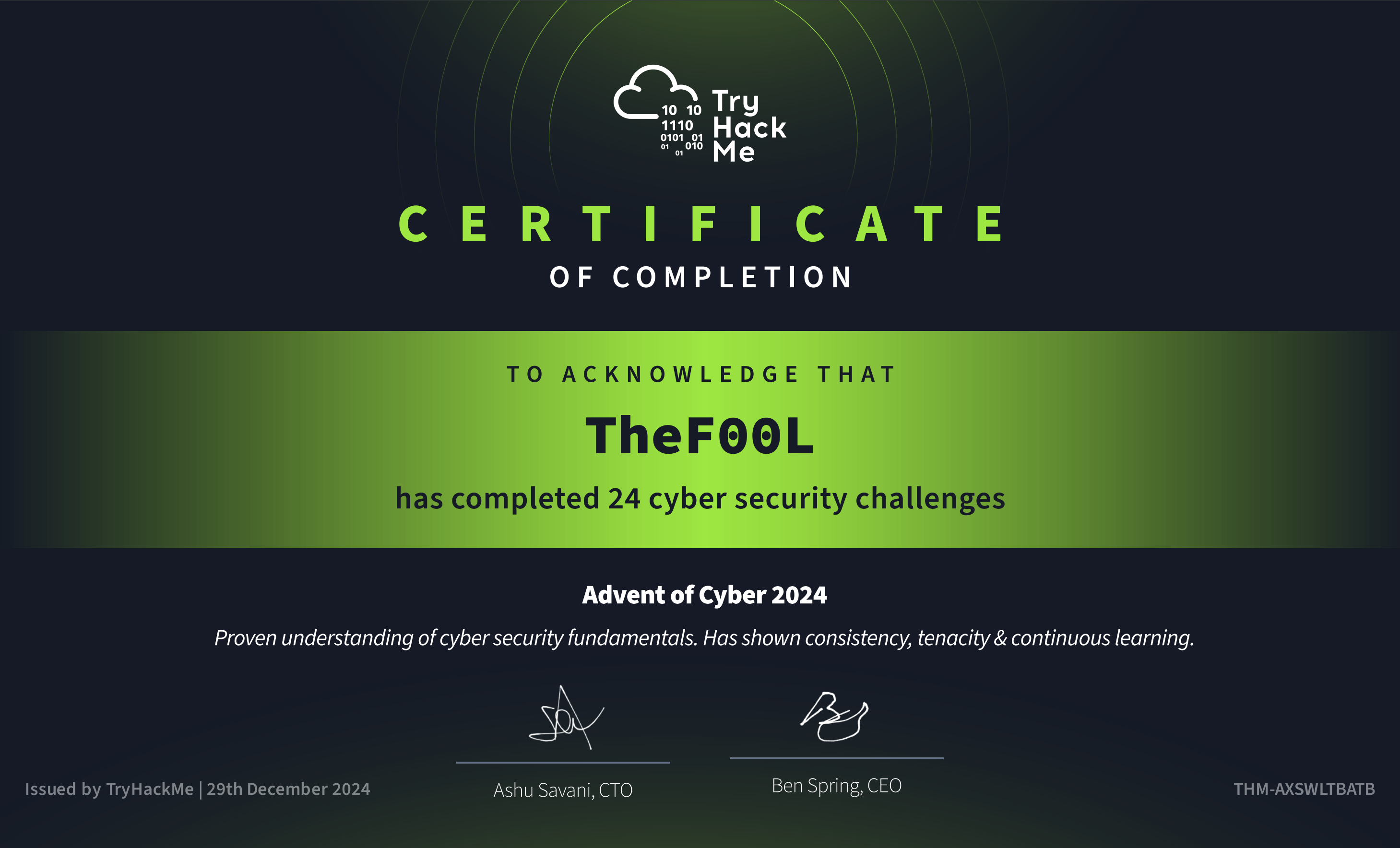 TryHackMe Advent of Cyber 2024